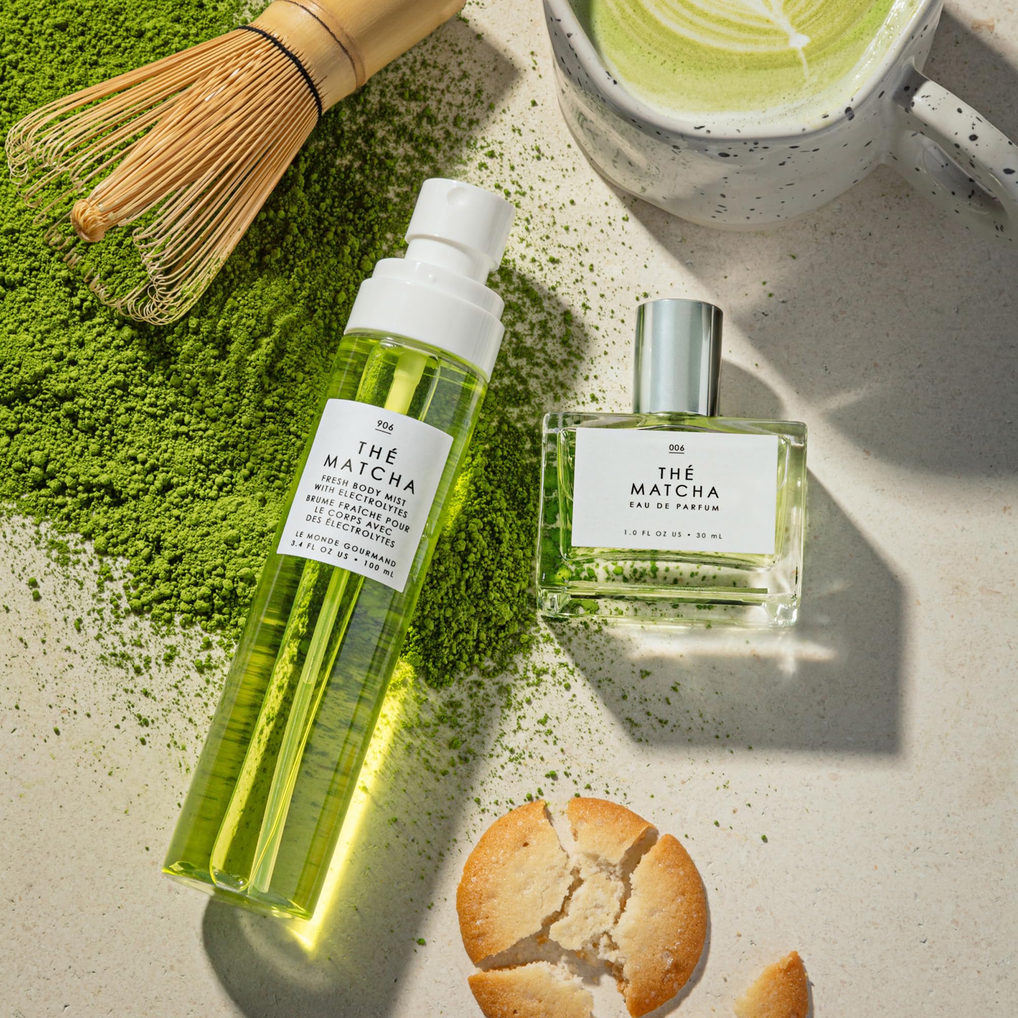 Le Monde Gourmand Thé Matcha Eau de Parfum – Green Tea, Floral & Amber, 30 ml
