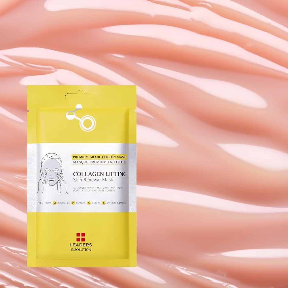 Leaders Insolution Collagen Lifting Mask – Marine Collagen for Firmness & Elasticity
