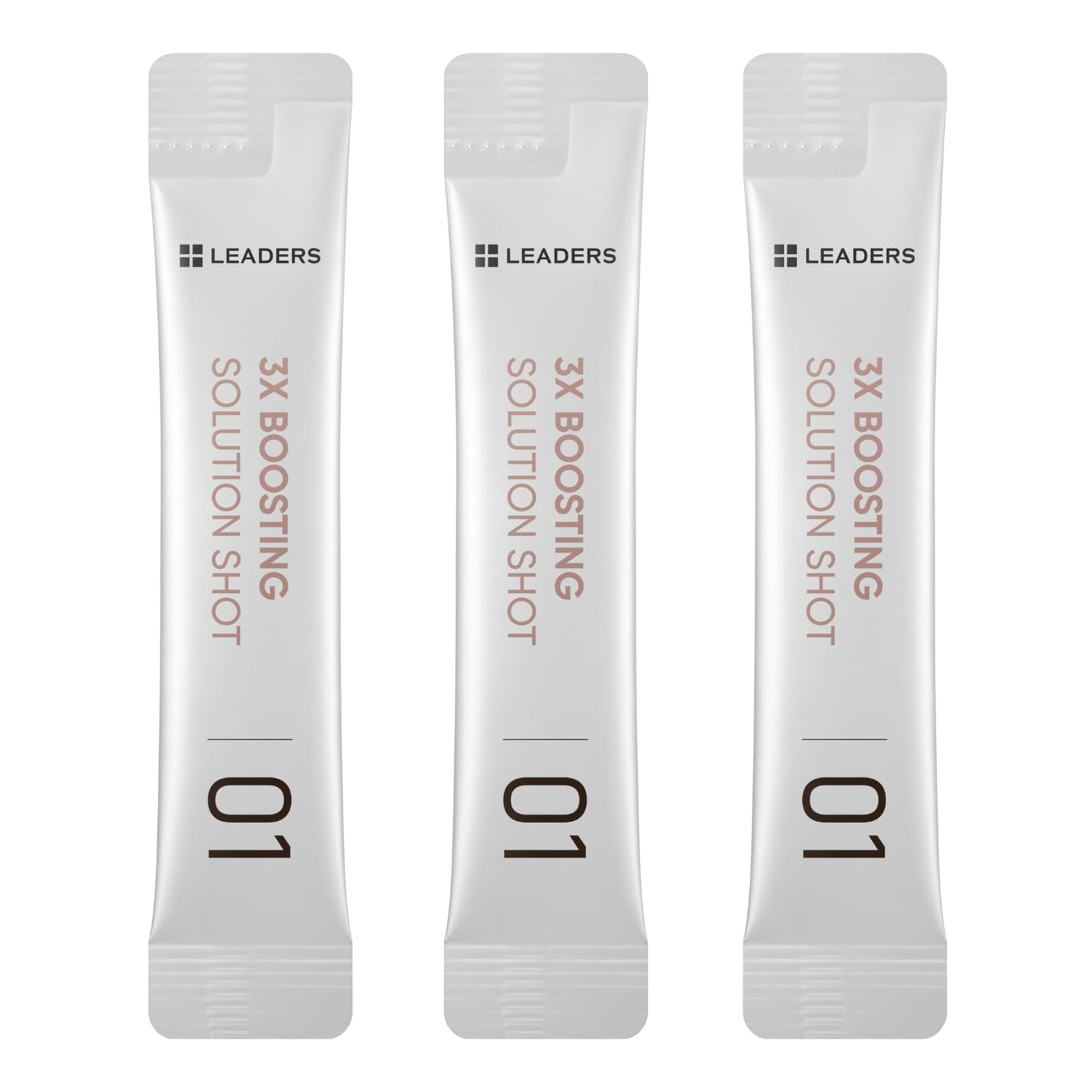 LEADERS 3X Boosting Modeling Mask – 3-Step Korean Skincare Set with Tea Tree (3-Pack)