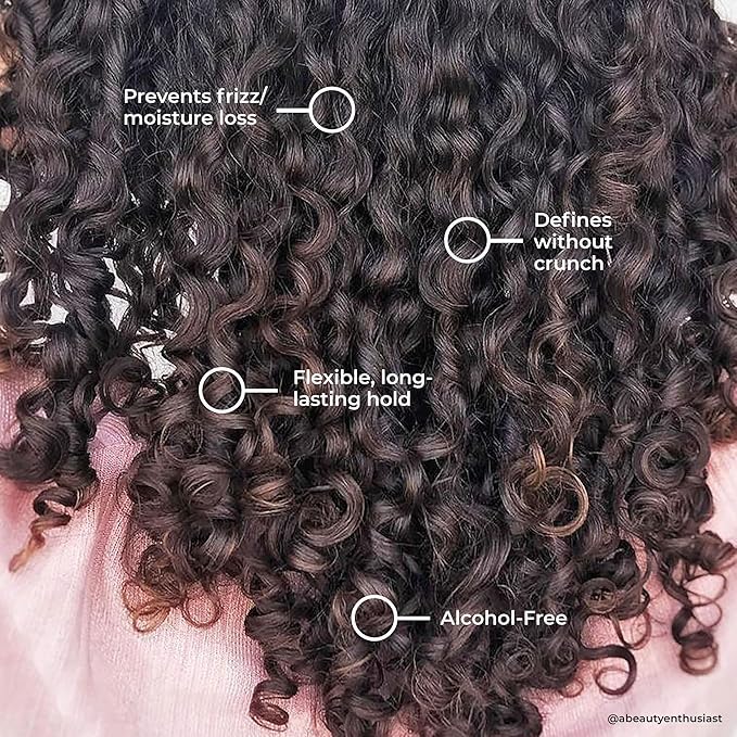 Leaf & Flower Instant Curl Refresh Spray – Alcohol-Free, Lightweight Curl Hydration (6 oz / 177 ml)