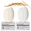 Leafinty Rice Water Shampoo & Conditioner Bar for Hair Growth – Vegan, Natural, Thickening & Strengthening | 6.7 oz