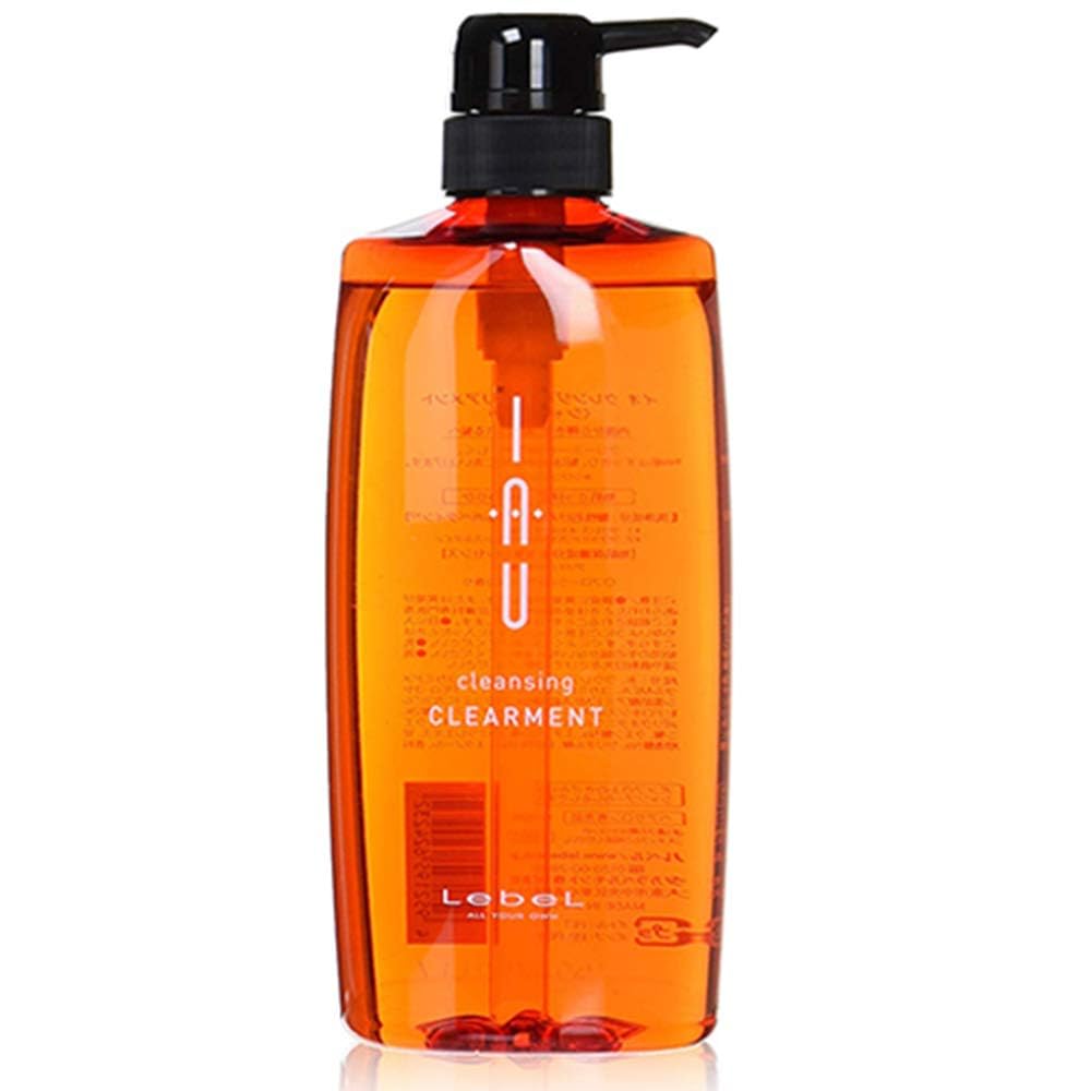 Lebel IAU Cleansing Clearment Shampoo – 600ml | Gentle Daily Cleansing, Silicone-Free