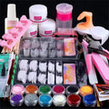 Leeclek Acrylic Nail Kit for Beginners – DIY Nail Art Set