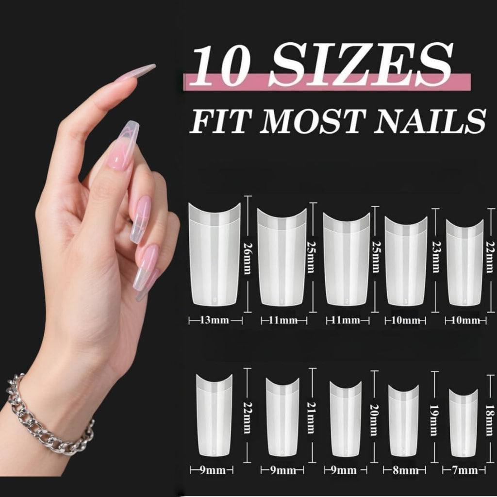 Leeclek Acrylic Nail Kit for Beginners – DIY Nail Art Set