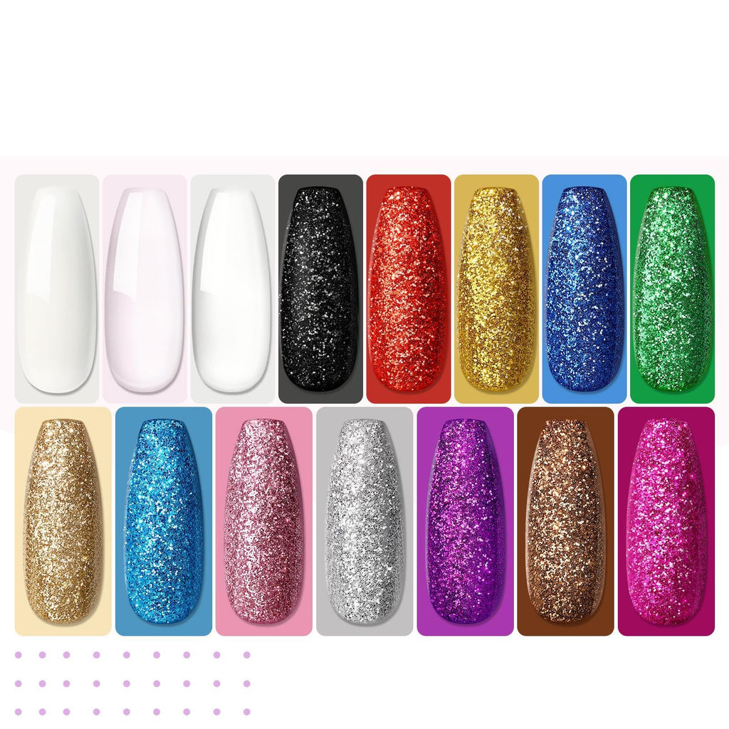 Leeclek Acrylic Nail Kit for Beginners – DIY Nail Art Set
