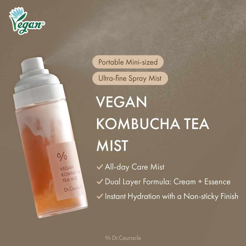 Leegeehaam Dr.Ceuracle Vegan Kombucha Tea Mist – Hydrating Face Mist 80 ml