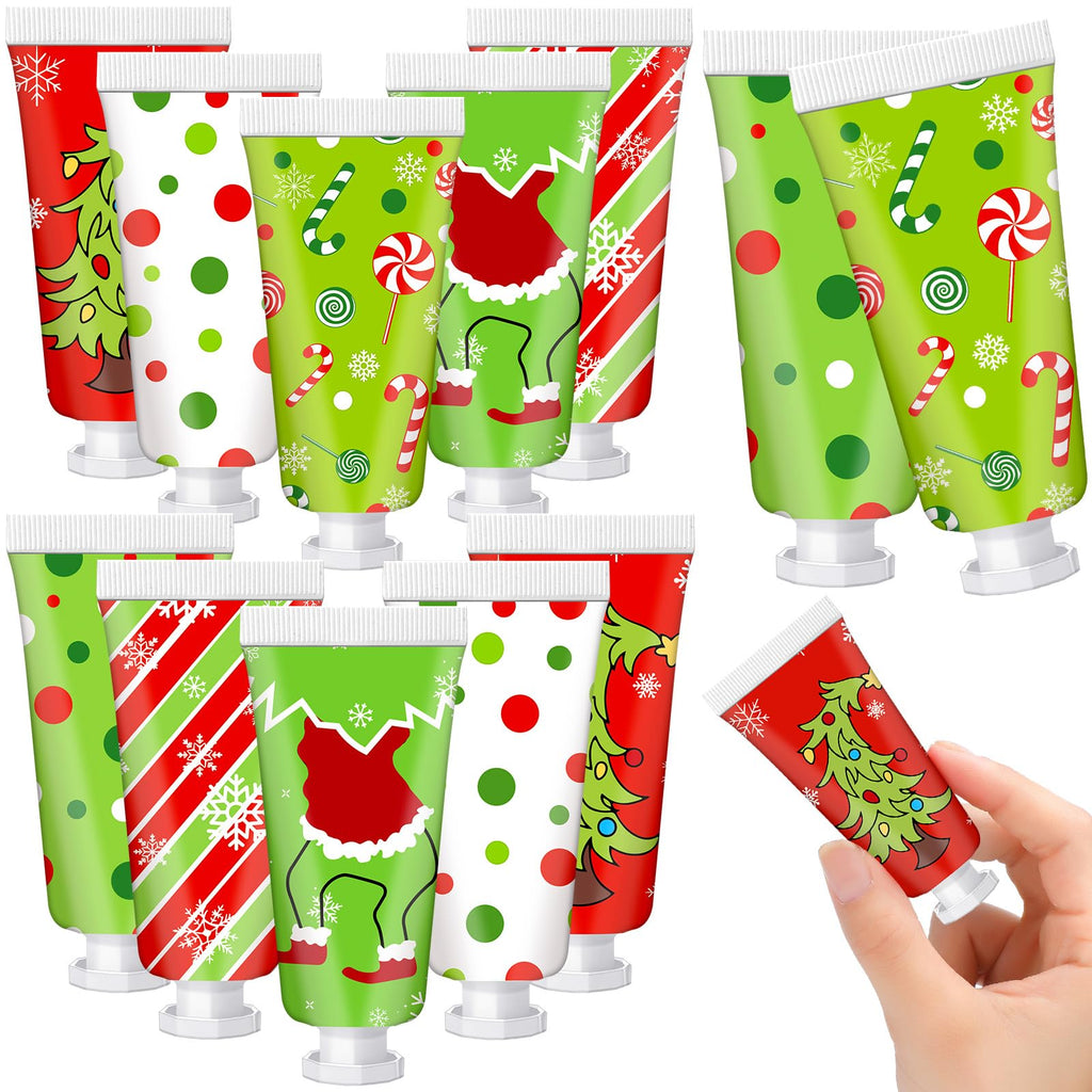 Leelosp 12-Piece Christmas Hand Cream Gift Set | Festive Mini Moisturizers
