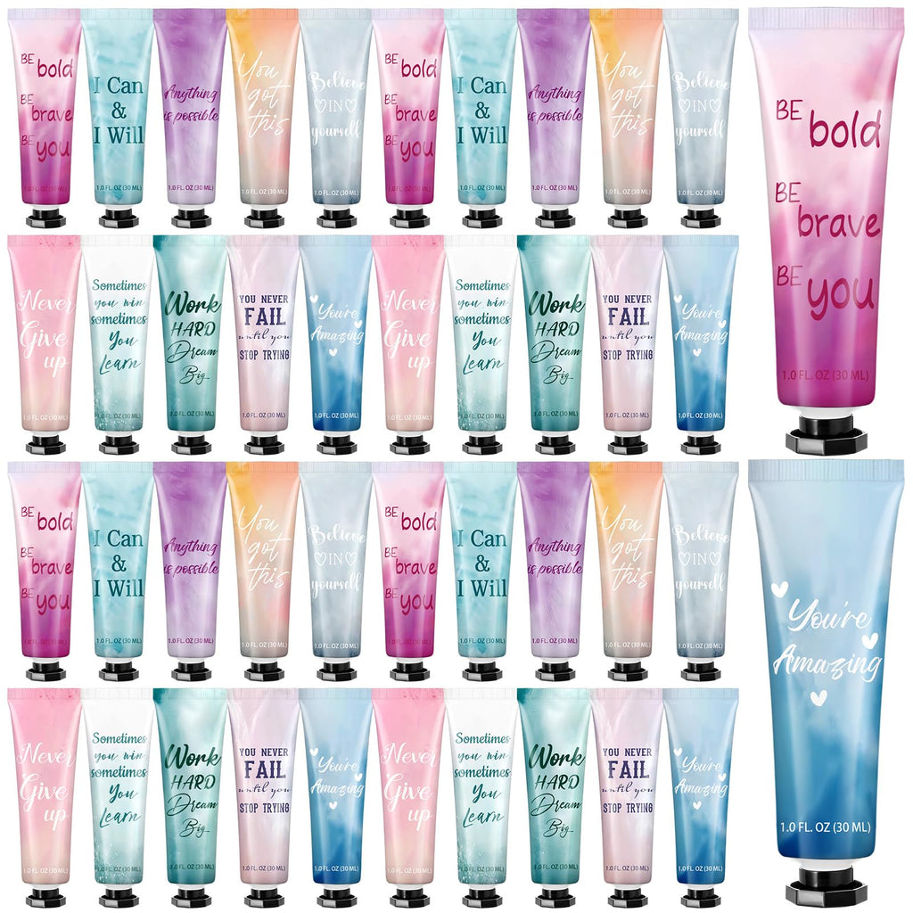 Leelosp 40-Pack Hand Cream Gift Set – Travel Size, 10 Scents, Ideal for Employee Appreciation