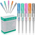 LEEYUKA Catheter Piercing Needles – Mixed Sizes 14G-22G (50 pcs)