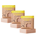 Legend's Creek Farm Goat Milk Soap Lemon Verbena Coconut – Moisturizing Bar, Pack of 3
