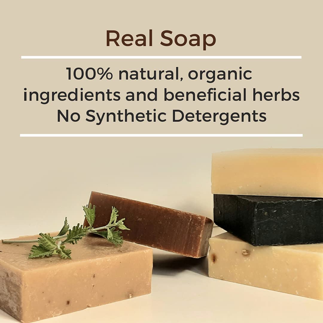 Legend's Creek Goat Milk Soap - Unscented 3-Pack | Gentle Hand & Body Bar, Handmade in USA