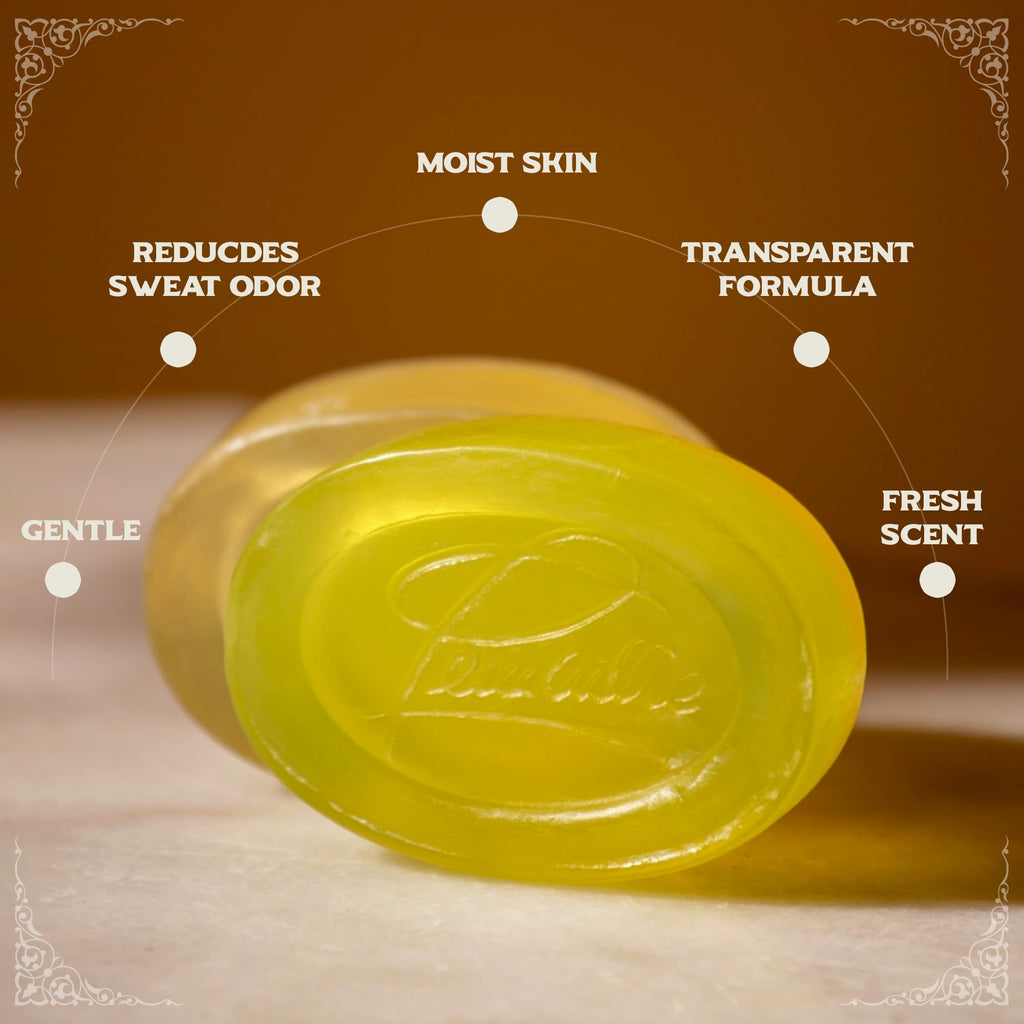 LEMAITRE Glycerin Soap – Vegan Transparent Bar, Gentle Cleanse, Cruelty-Free (6-Pack)