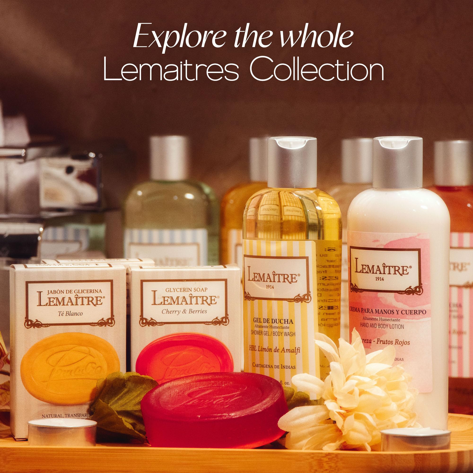 LEMAITRE Glycerin Soap – Vegan Transparent Bar for Gentle, Hydrating Cleanse | Cruelty-Free Skincare