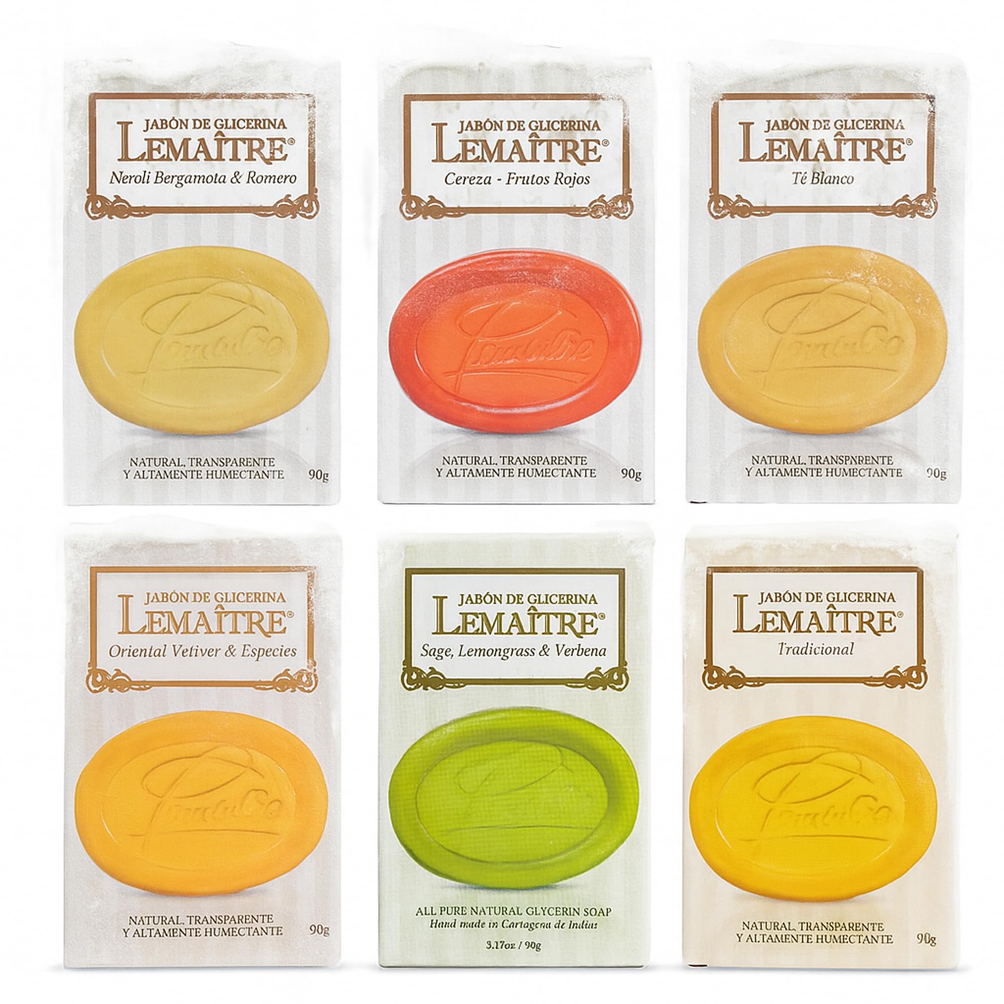 LEMAITRE Glycerin Soap – Vegan Transparent Bar for Gentle, Hydrating Cleanse | Cruelty-Free Skincare