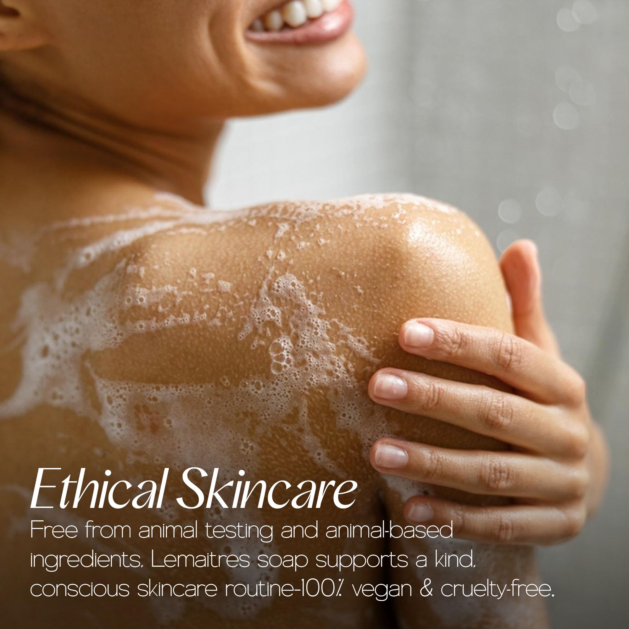 LEMAITRE Glycerin Soap – Vegan Transparent Bar for Gentle, Hydrating Cleanse | Cruelty-Free Skincare