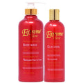 LEMON GLOW Extreme Glow Bottle Package-2 — Body Wash 27oz + Glycerin 16.8oz
