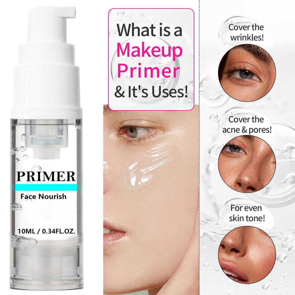 LemonSac AirBrush Foundation Spray with Primer & Brush – Lightweight Full Coverage