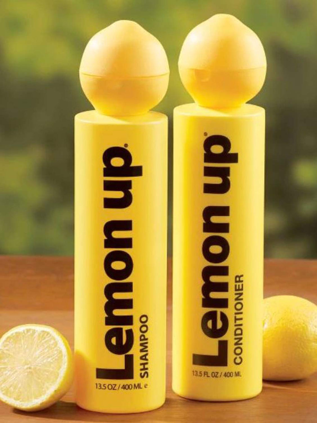 L E M O N Limited Edition Lemon Scented Shampoo & Conditioner Set – Hydrating, Oil Control & Shine, 13.5 oz (2-Pack)