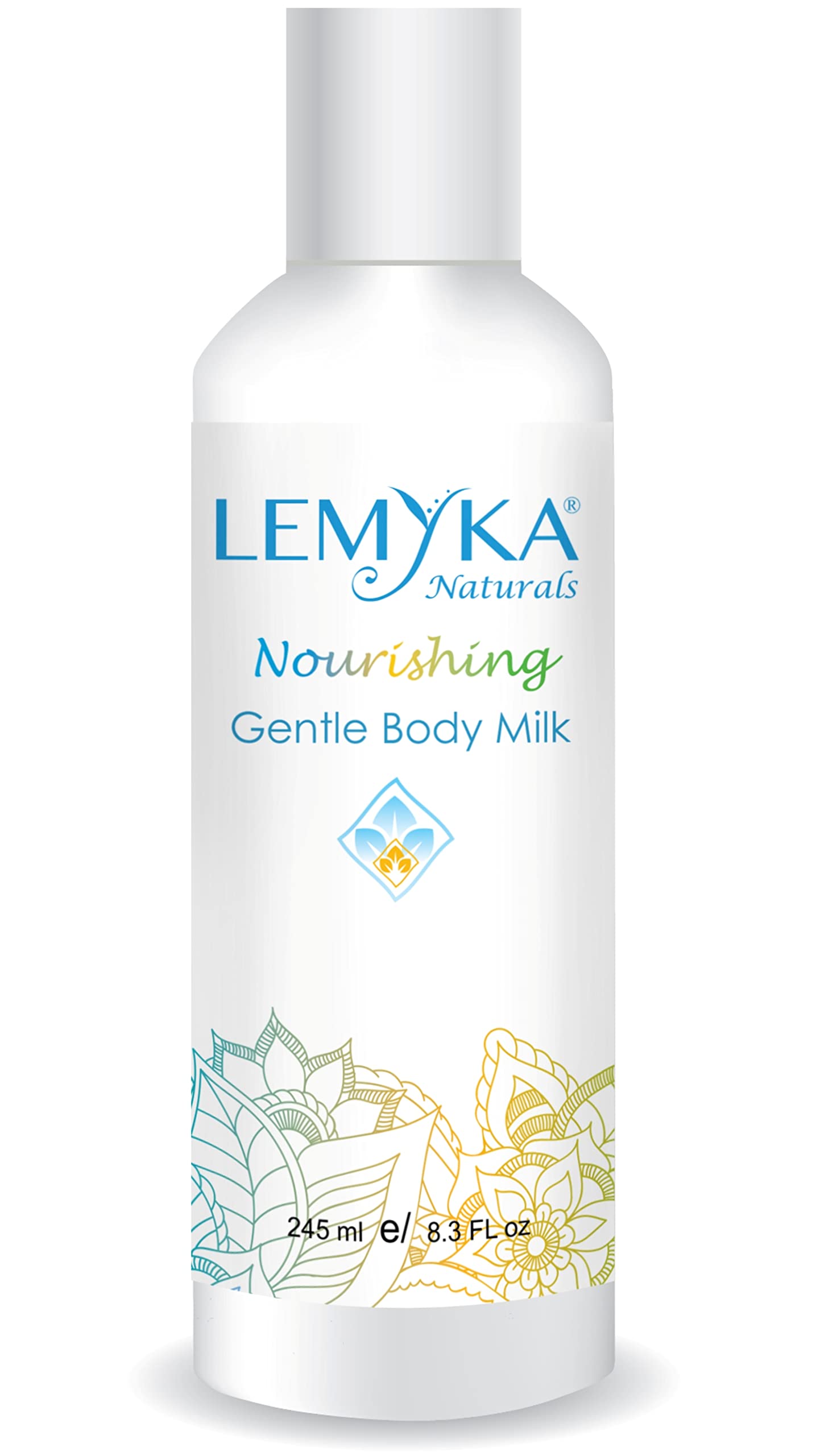 LEMYKA Eczema Body Cream — Lightweight, Non-Greasy Hydration for Sensitive Skin (8.3 oz)