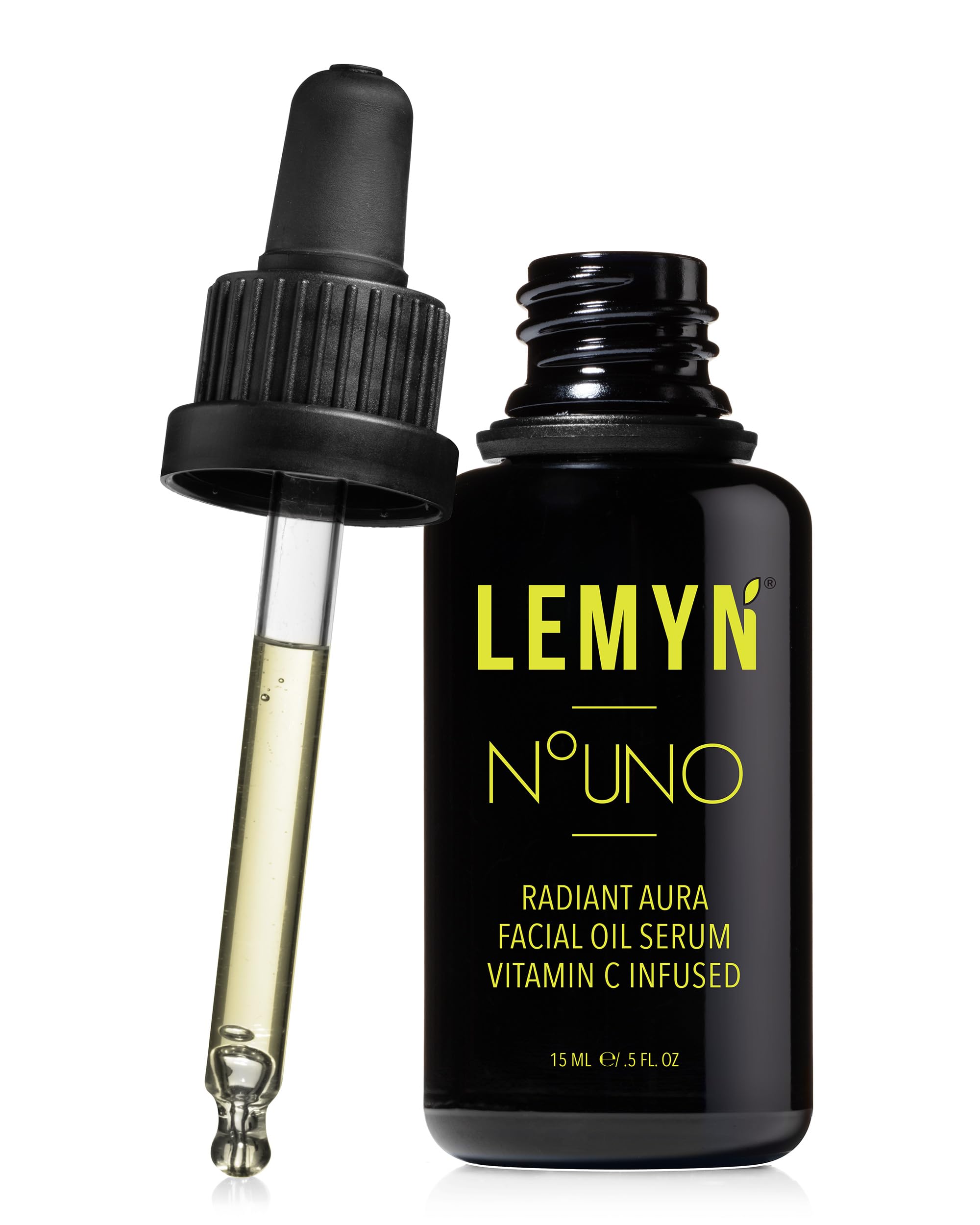 Lemyn Organics Hydrate & Glow Face Oil – Vitamin C Serum, Handcrafted in Santa Barbara