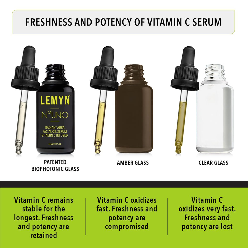 Lemyn Organics Hydrate & Glow Face Oil – Vitamin C Serum, Handcrafted in Santa Barbara