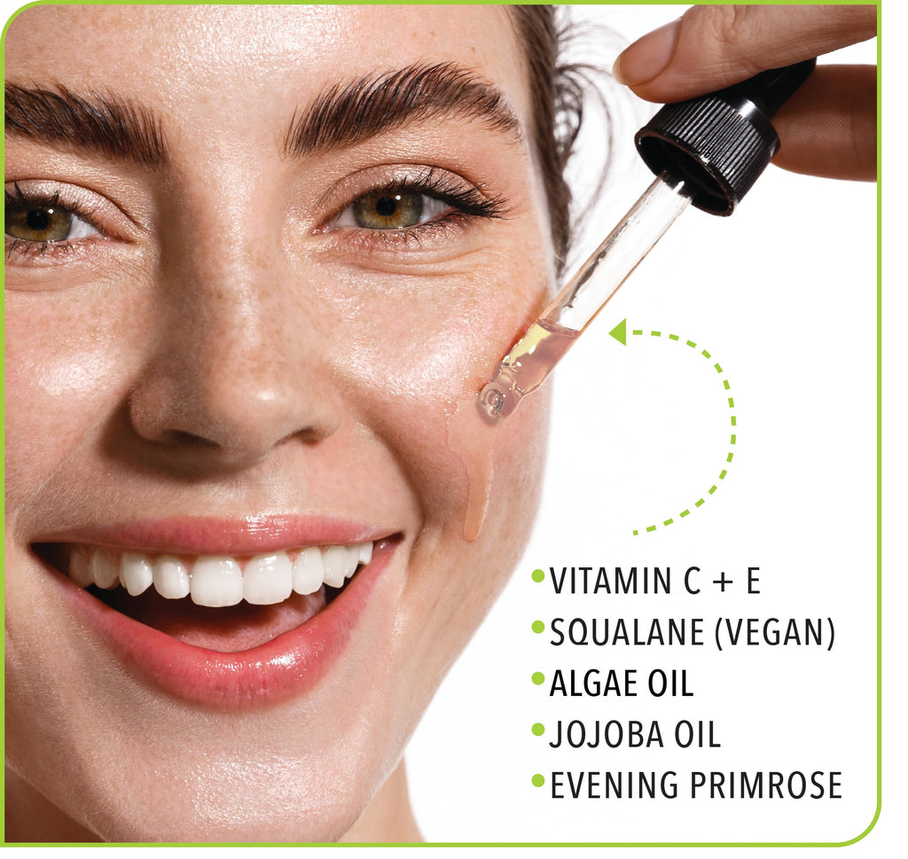 Lemyn Organics Hydrate & Glow Face Oil – Vitamin C Serum, Handcrafted in Santa Barbara