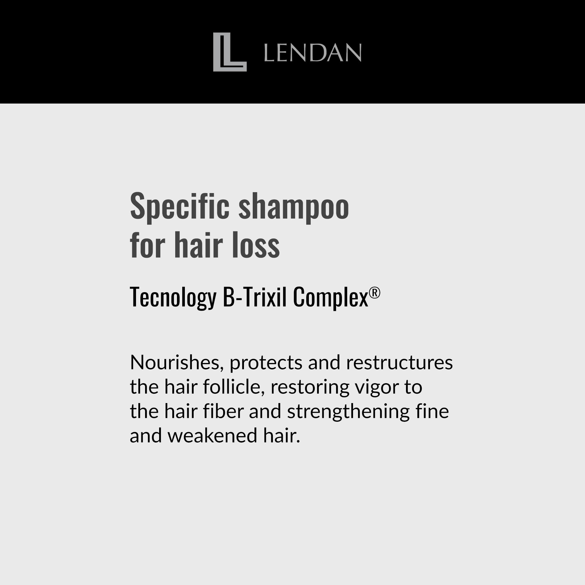 Lendan Gentle Specific Shampoo | Pilosome Stimul B-Trixil Complex (300 ml)