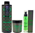 Lendan Moringa Shampoo Kit – 1L Shampoo + 100ml Oil + 500ml Mask | Rejuvenating Hair Care