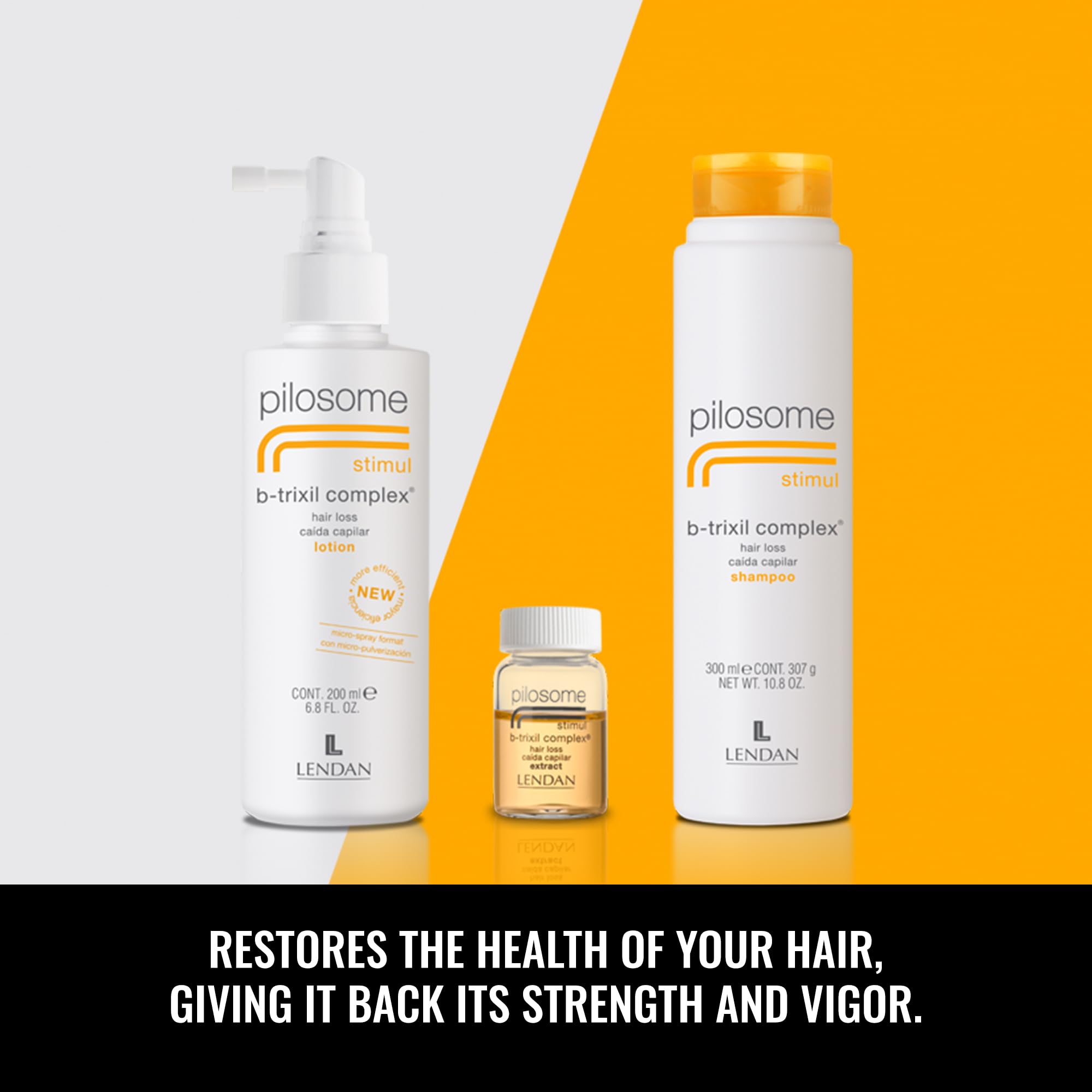 Lendan Gentle Specific Shampoo | Pilosome Stimul B-Trixil Complex (300 ml)