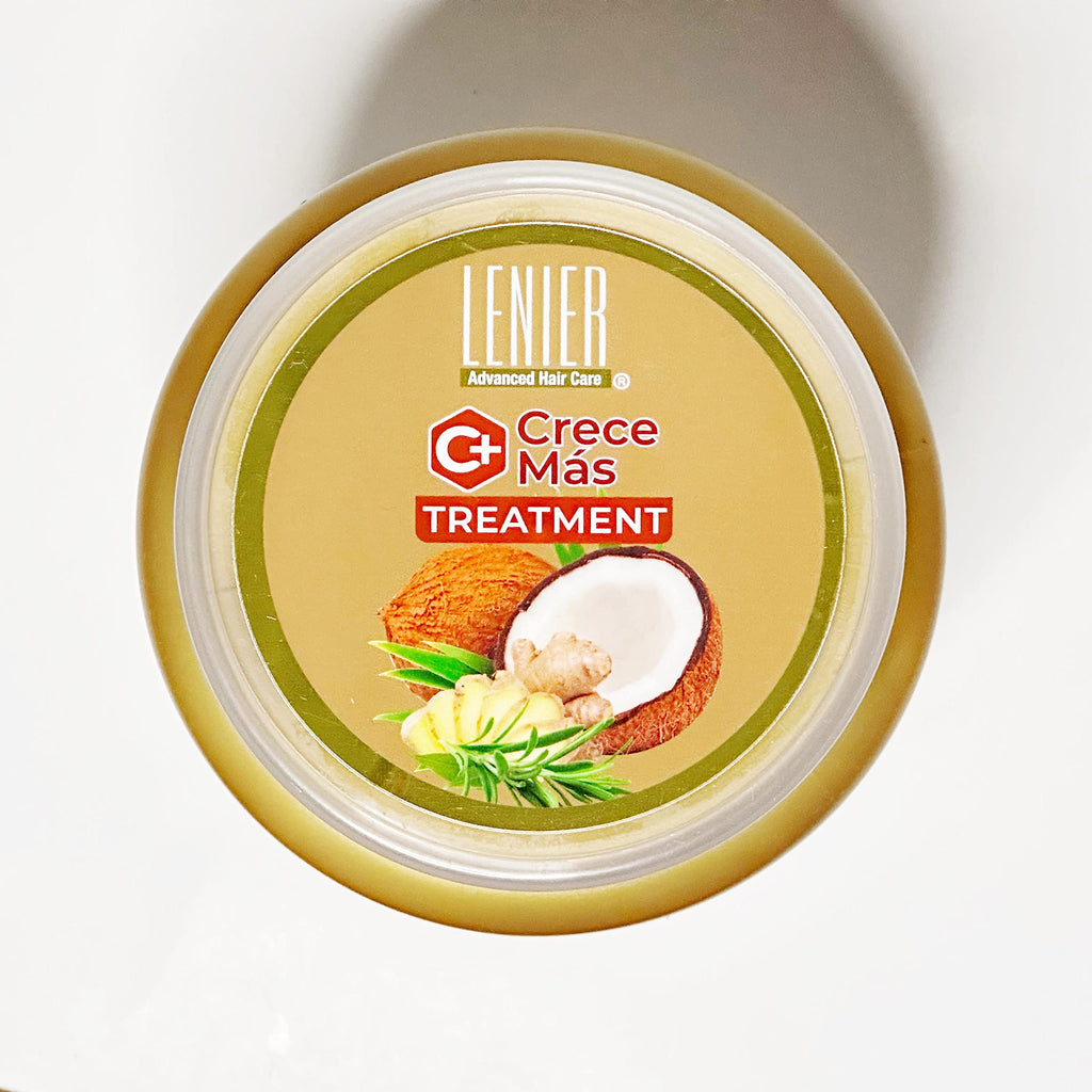 Lenier Crece Mas Treatment with Ginger, Coconut & Rosemary – 60 oz