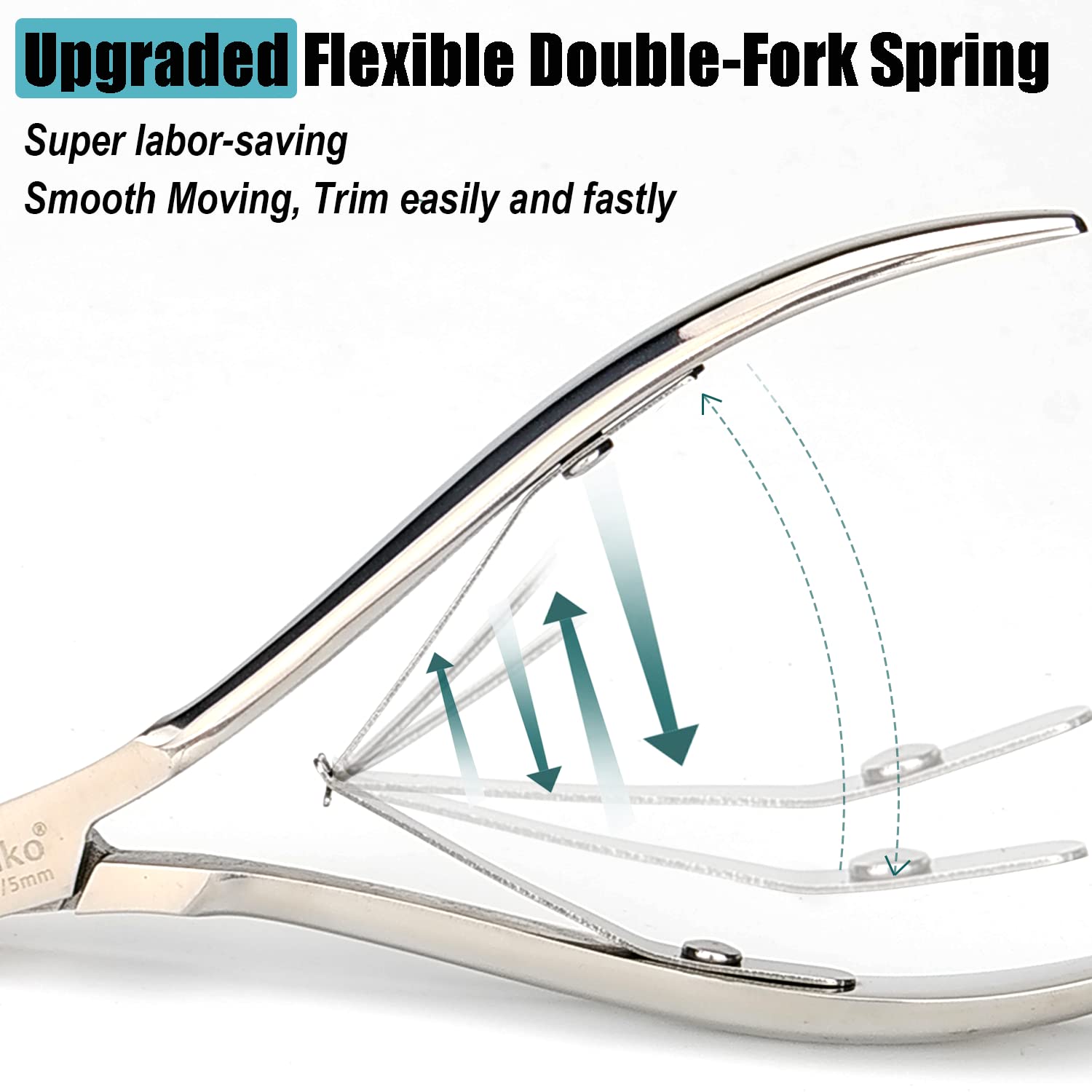LePinko Professional Cuticle Trimmer Kit – Sharp Nail Nipper for Home Manicure