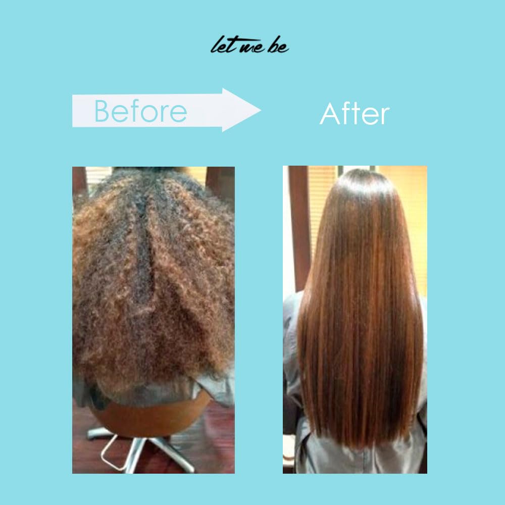 Let Me Be Smoothing Protein 500ml + Biorestore Mask 250g – One-Step Brazilian Keratin System for Frizz Control & Deep Hydration
