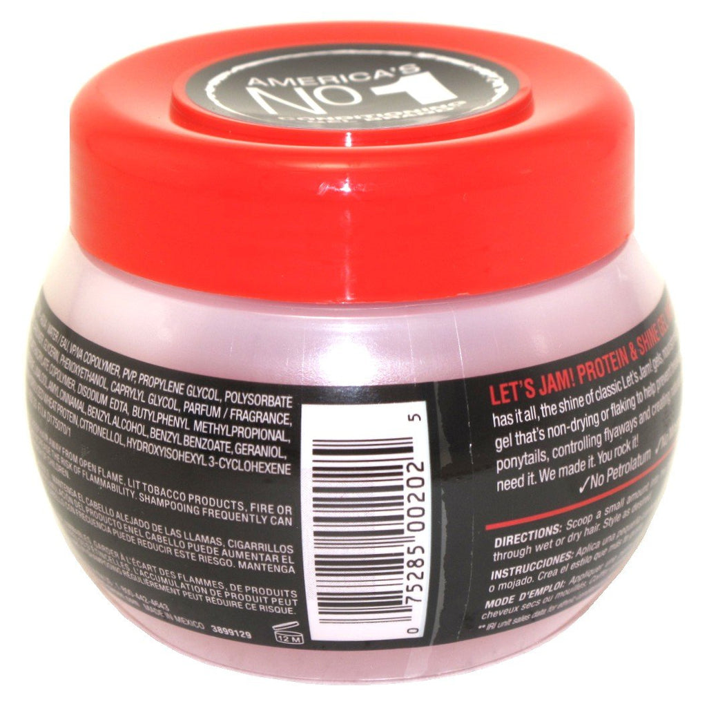 Let's Jam Protein Styling Gel-Mega Hold, 9 oz – 2 Pack | Strong Hold & Definition