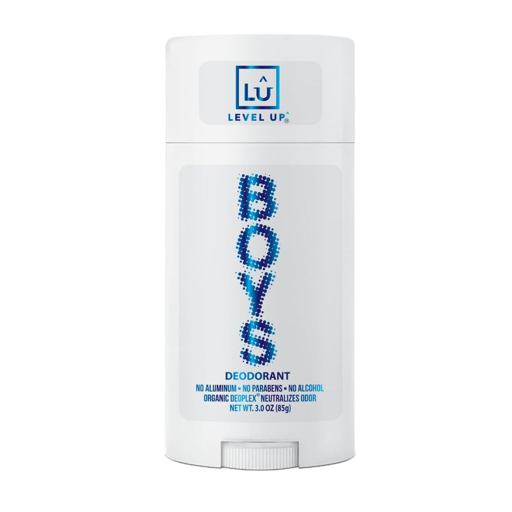 Level Up Boys Deodorant – Aluminum-Free, 24 Hr Odor Protection, Made in the USA