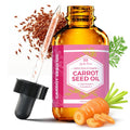 Leven Rose Carrot Seed Oil – Pure Unrefined Cold-Pressed Moisturizer for Hair, Skin & Nails (1 oz)