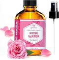 Leven Rose Rose Water Spray – Pure Moroccan Rosewater Hydrosol, 4 oz