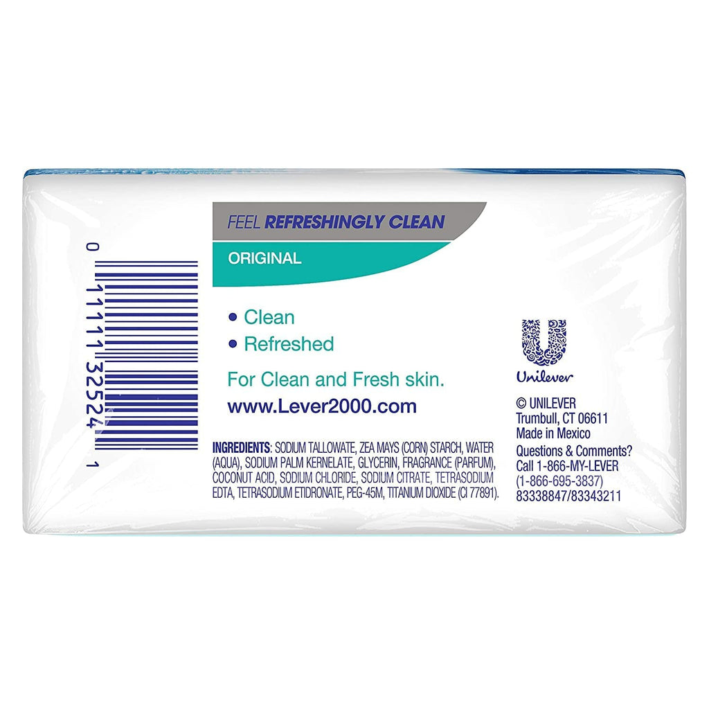 Lever 2000 Original Bar Soap – Refreshing 4 oz, Pack of 5 (10 Bars) | CPWORLD