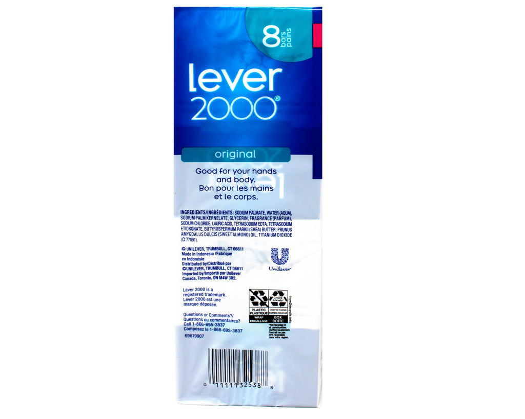 Lever 2000 Original Bar Soap – 2 Pack, 16 Bars, 3.75 oz Each | Fresh, Invigorating Clean