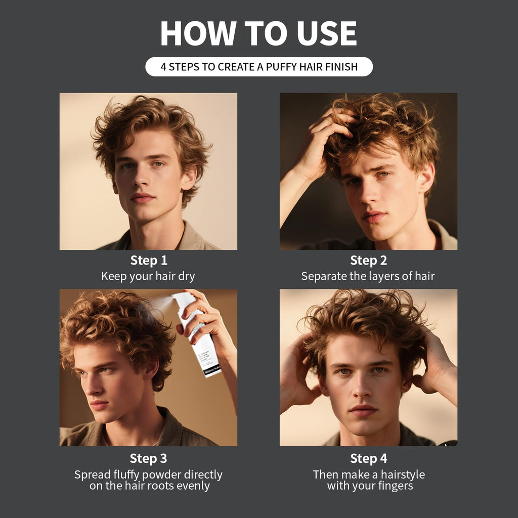 Lewedo Volumizing Styling Powder – 10g Spray for Natural Volume & Matte Finish