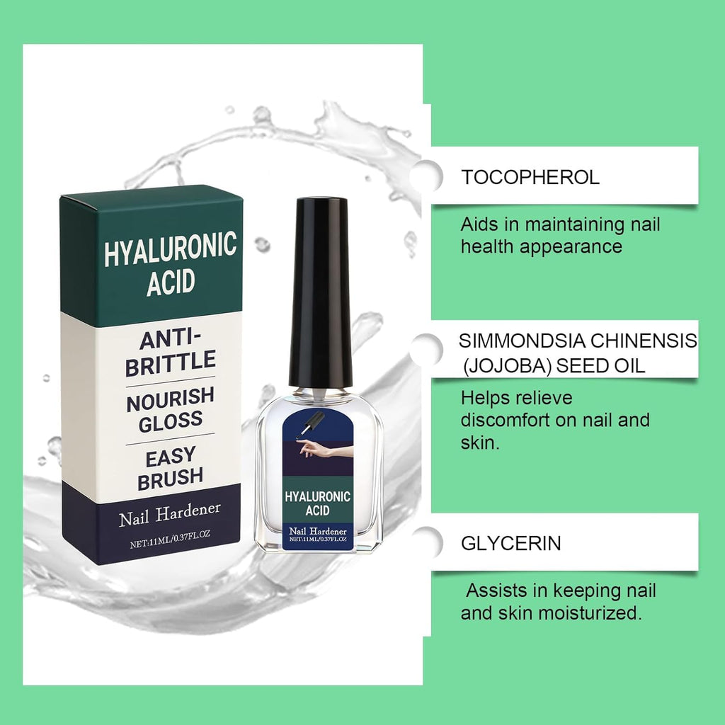LEWELLRY 2PCS Nail Care – Fast-Drying Nail Repair Serum, 11ml, Cuticle & Nail Strength