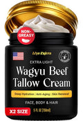 Lèyo Rujera Wagyu Beef Tallow Moisturizer 5oz – Non-Greasy Skin & Hair Hydration