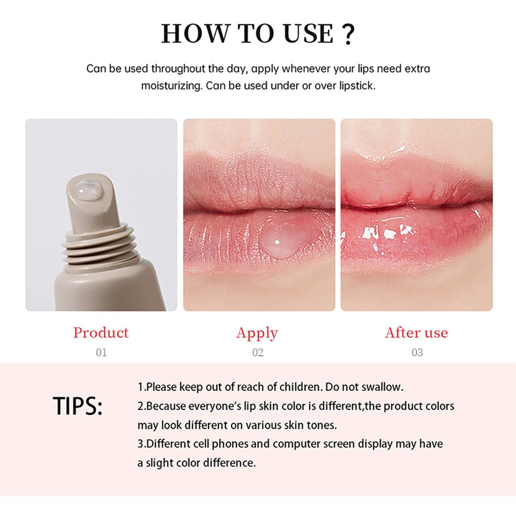 LFuTPm 5PCS Summer Lip Balm Set – Hydrating Shea Butter & Avocado Oil