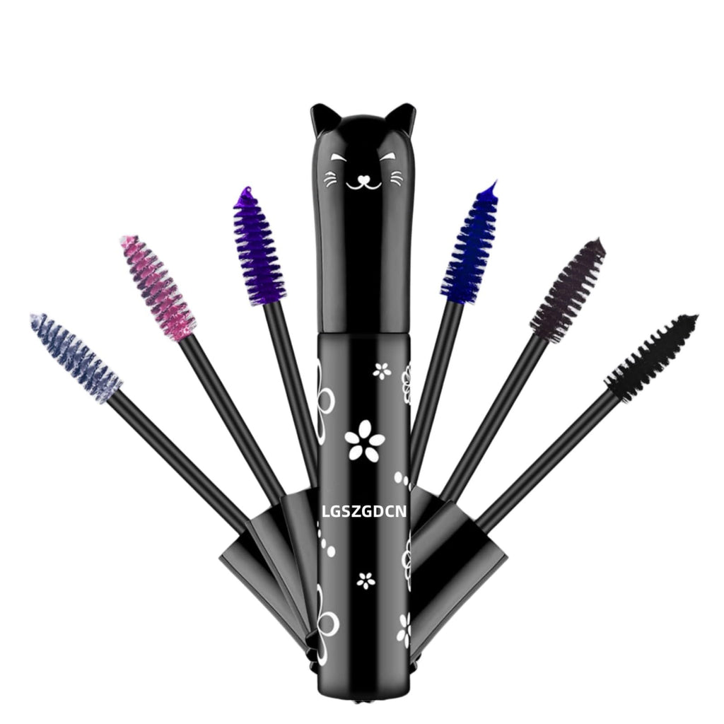 LGSZGDCN 6 Colors Mascara – Waterproof, Fast-Dry, Lengthening & Curling Eye Makeup Kit Gift Set