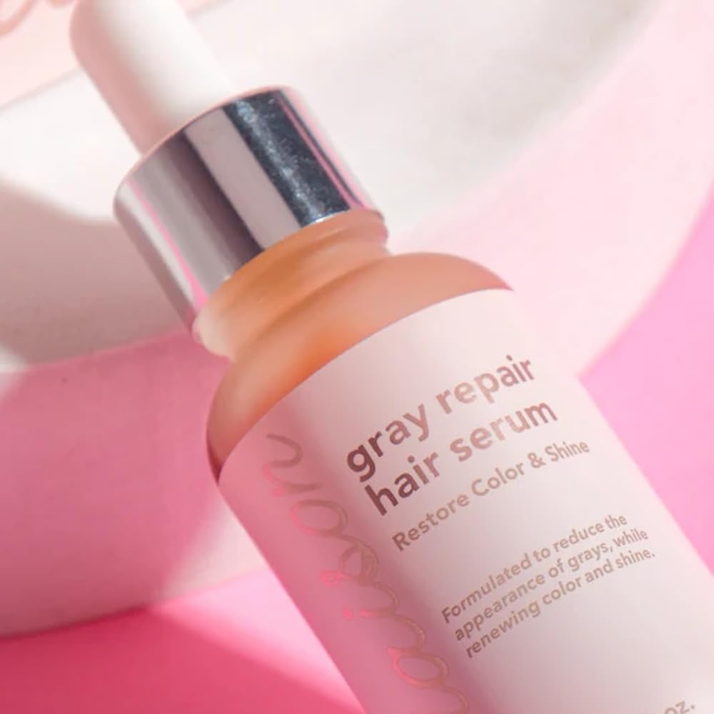 Liaison Gray Repair Hair Serum – Restore Color & Shine with Ginger & Angelica (15ml)