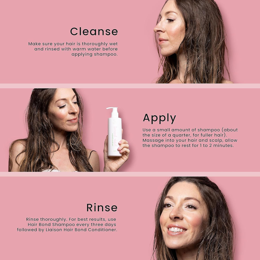Liaison Hair Bond Shampoo | Gentle Bond-Care Cleansing for Everyday Hair