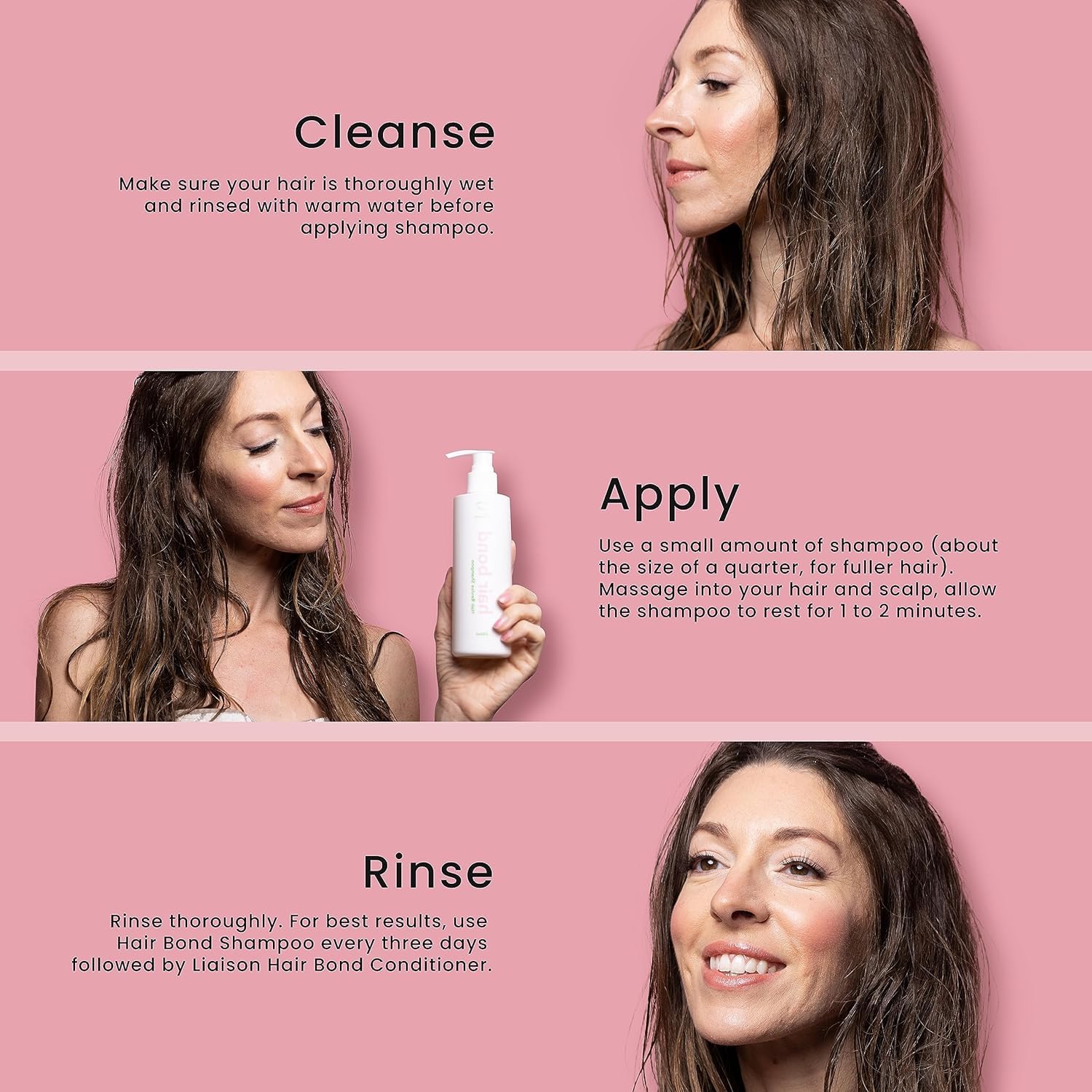 Liaison Hair Bond Shampoo | Gentle Bond-Care Cleansing for Everyday Hair