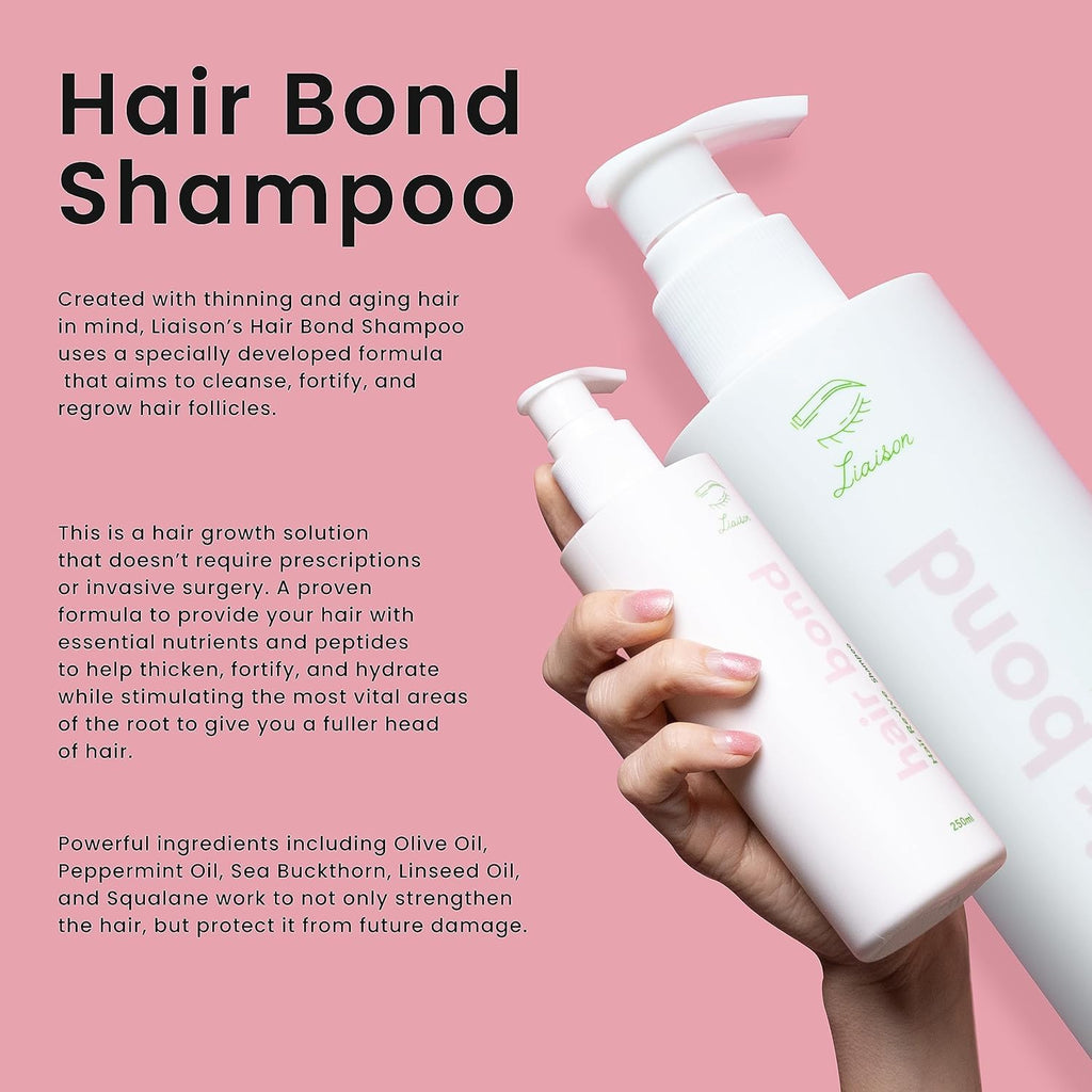Liaison Hair Bond Shampoo | Gentle Bond-Care Cleansing for Everyday Hair