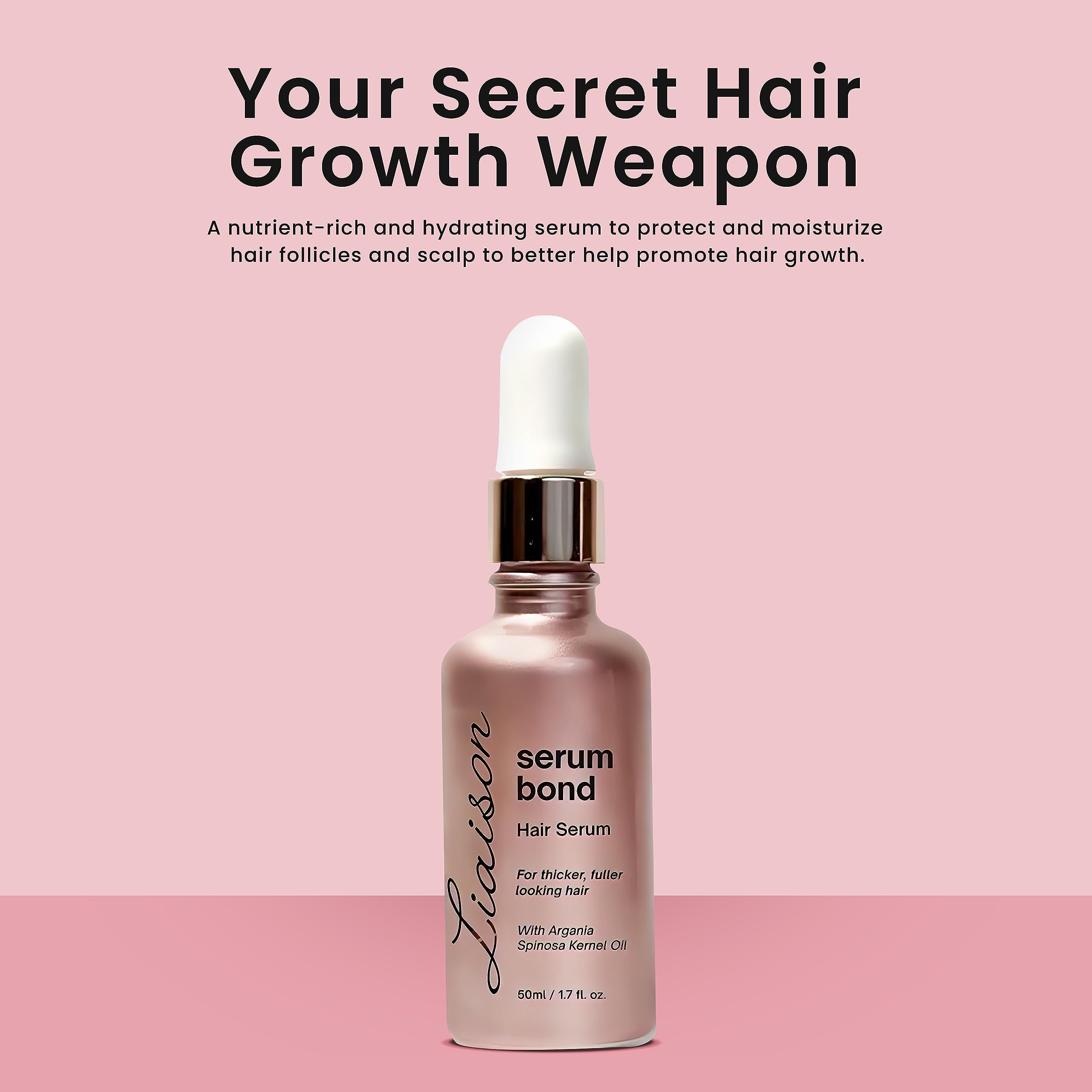 Liaison Hair Growth Serum for Women (50ml) — Nourishing, Strengthening Formula for Healthier, Longer, Thicker Hair