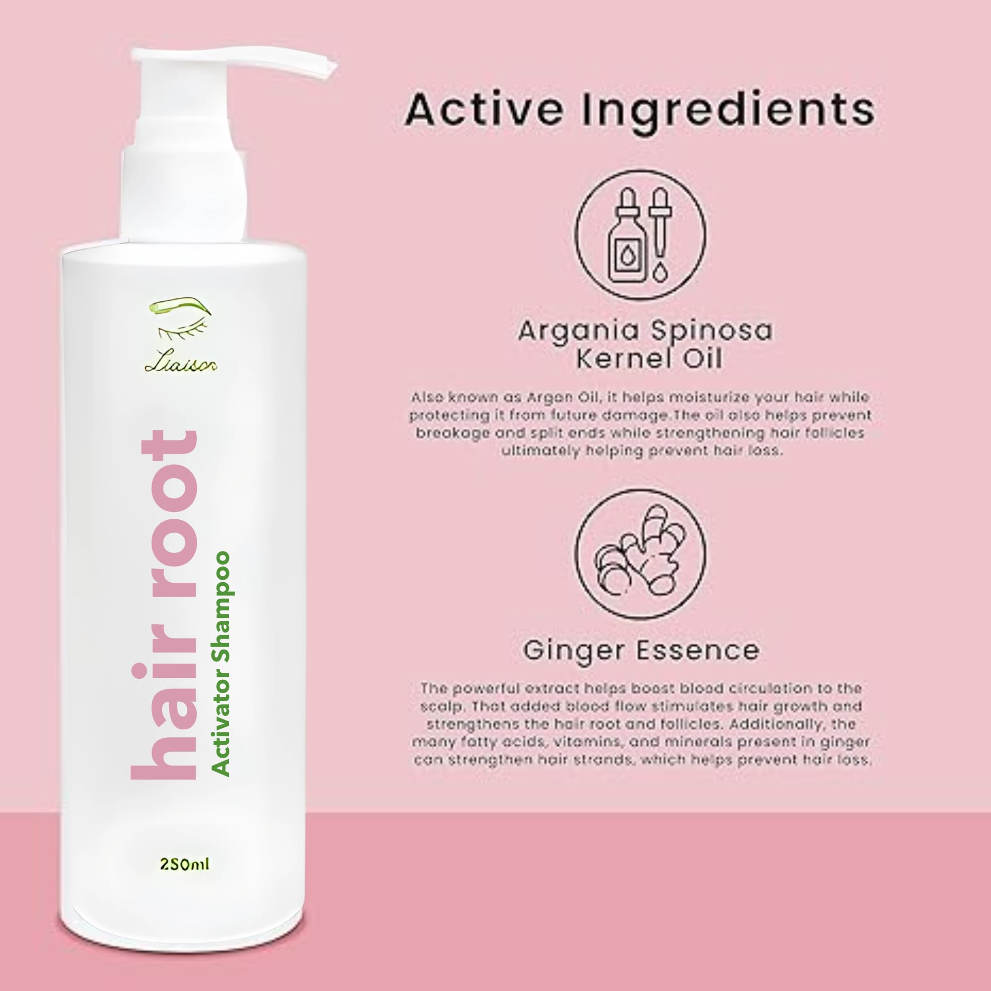 Liaison Hair Root Activator Conditioner for Women (250ml) – Thickening & Volumizing Formula
