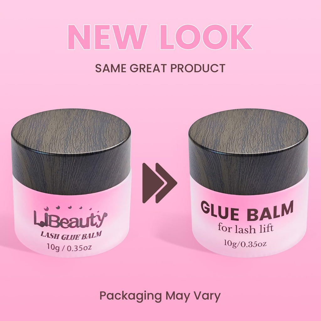 Libeauty Salon Choice Lash Lift Glue Balm – Gentle, Water-Soluble, Strawberry Scent